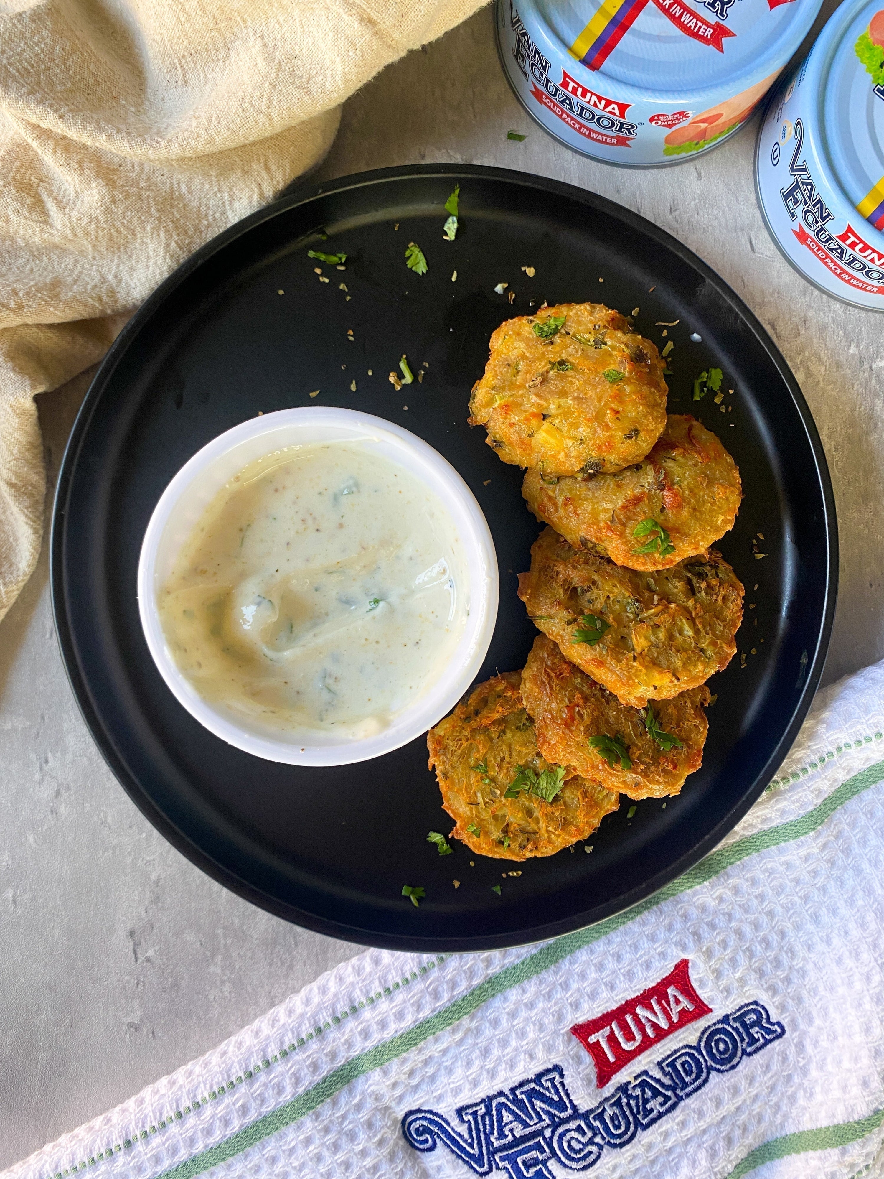 Cheesy Tuna Croquettes