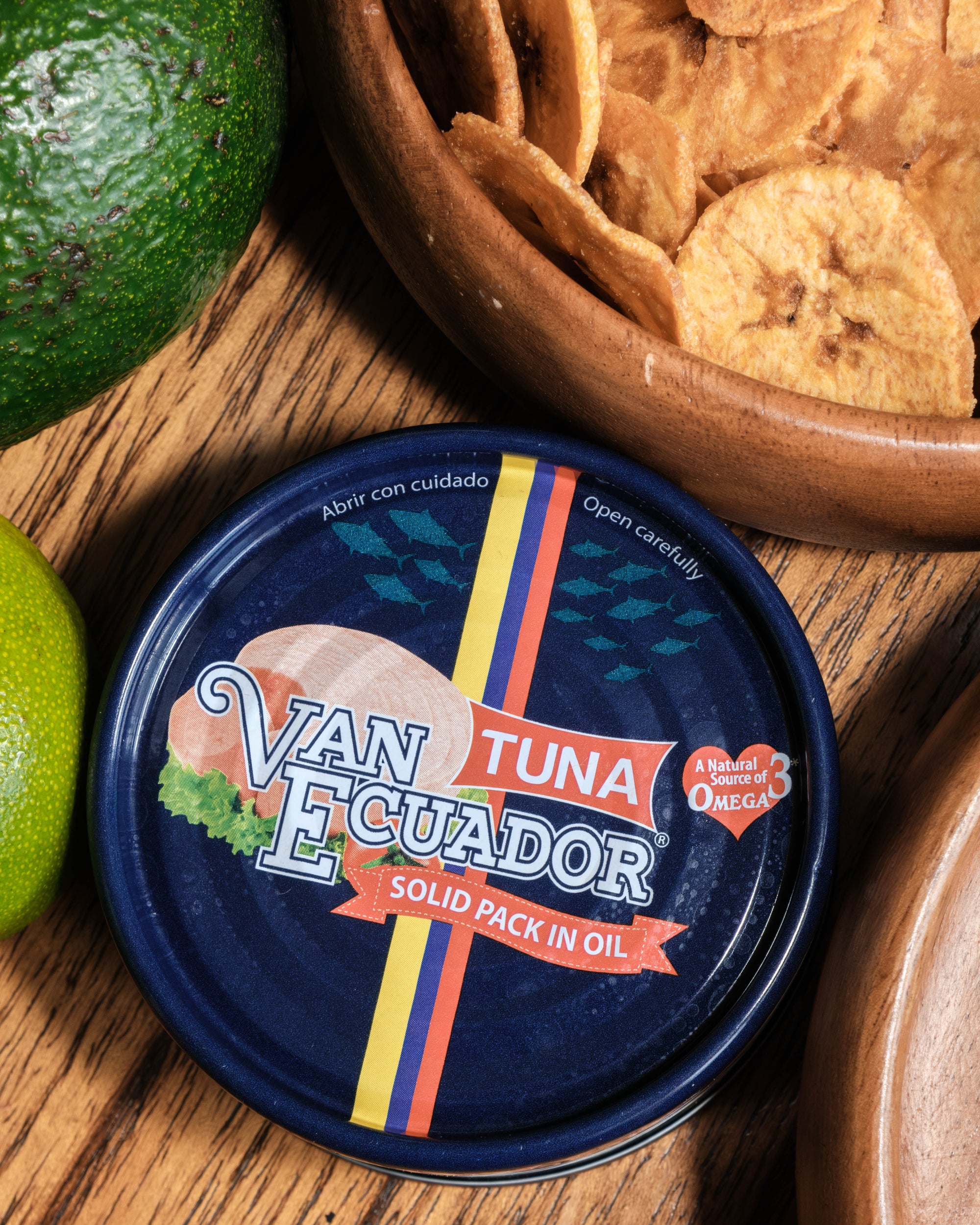 SOLID TUNA IN VEGETABLE OIL: Rich & Versatile (5.3 oz)