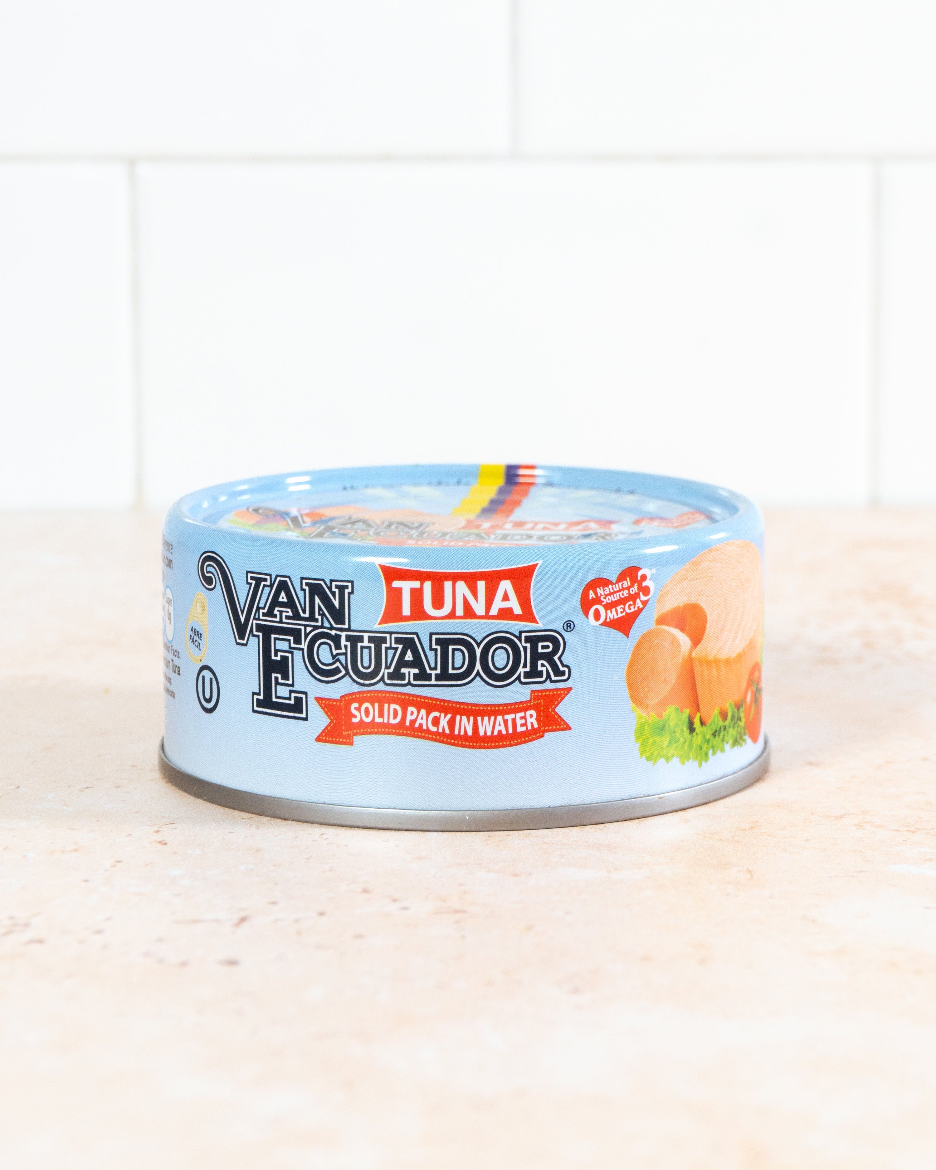 Solid Tuna in Water – Light & Protein-Packed, 12-Pack (5.3 oz Cans)