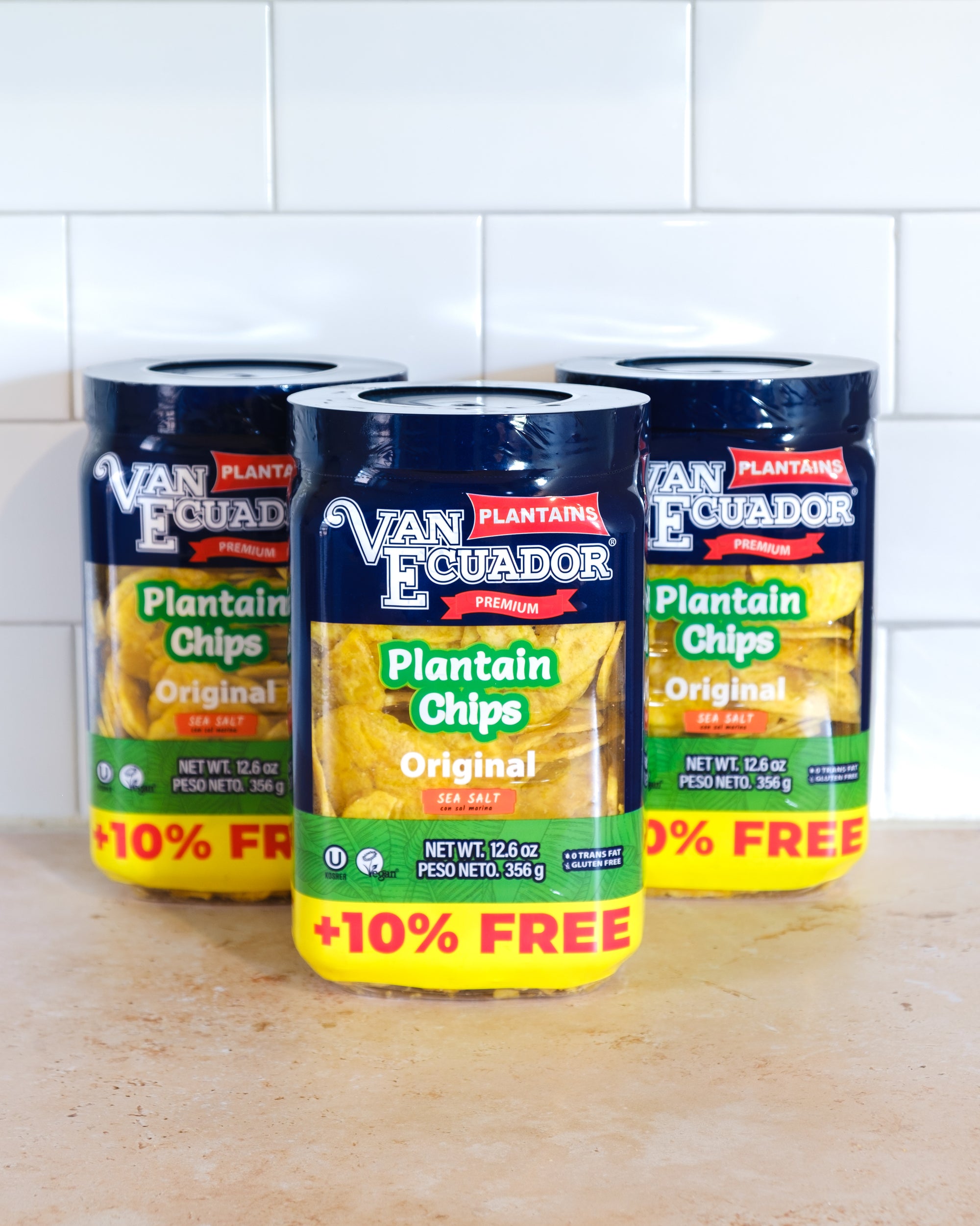 ORIGINAL PLANTAIN CHIPS: Crispy & Flavorful (12.6 oz)