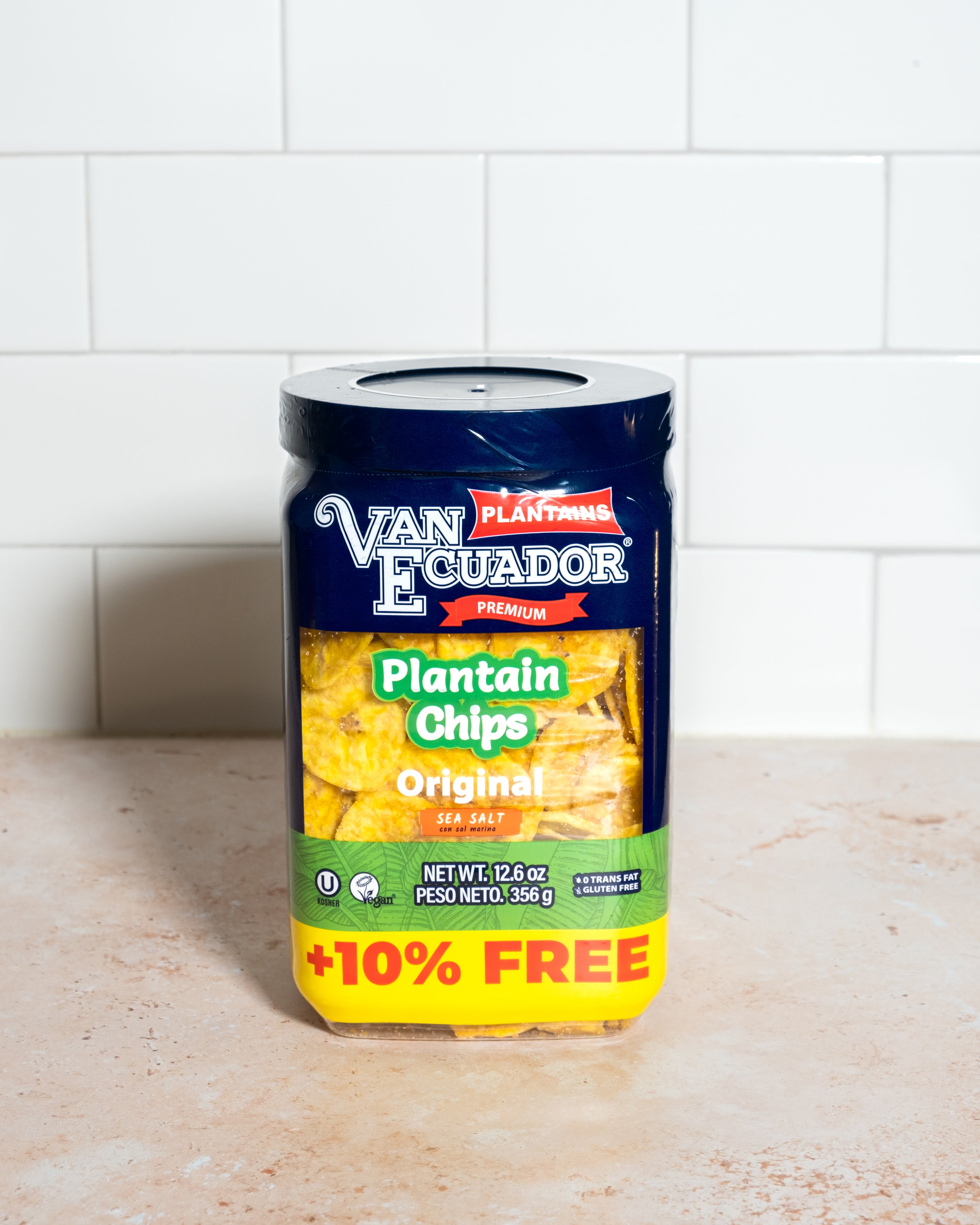 Original Plantain Chips – Crispy & Flavorful, (12.6 oz)