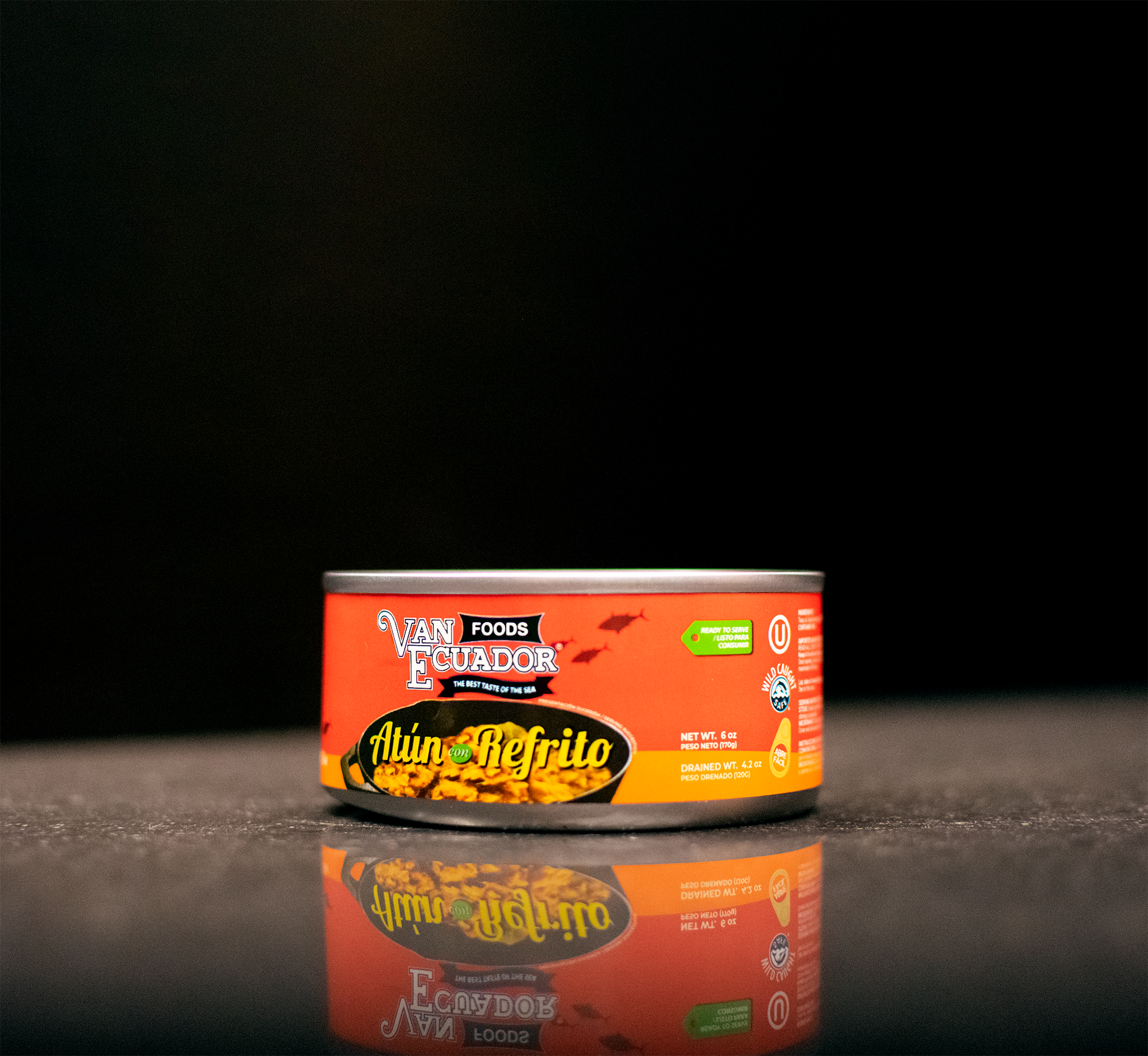 TUNA REFRIED: Homemade and Versatile Flavor (6 oz)