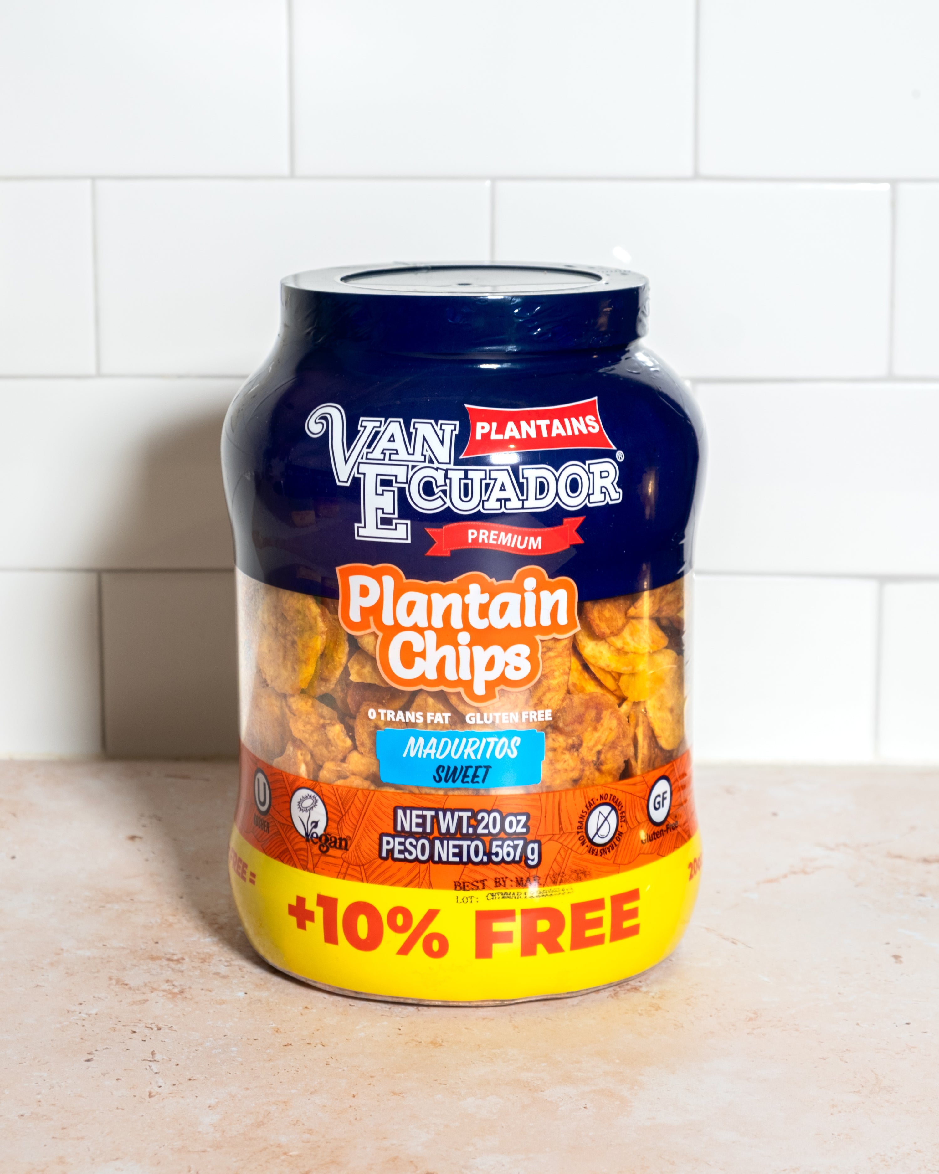 SWEET PLANTAIN CHIPS: Salty & Sweet Perfection (6-Pack, 22 oz each)